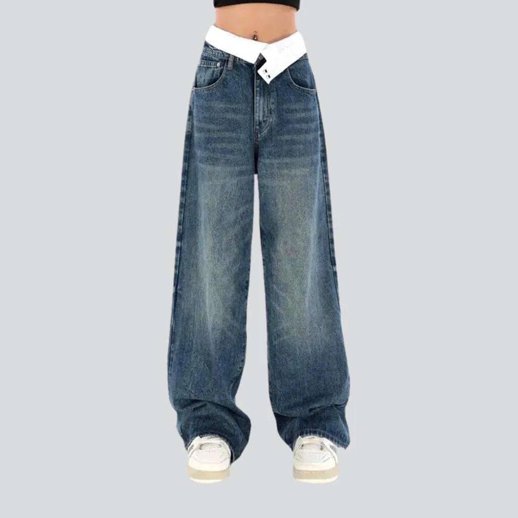 High-waist baggy jeans
 for women | Jeans4you.shop