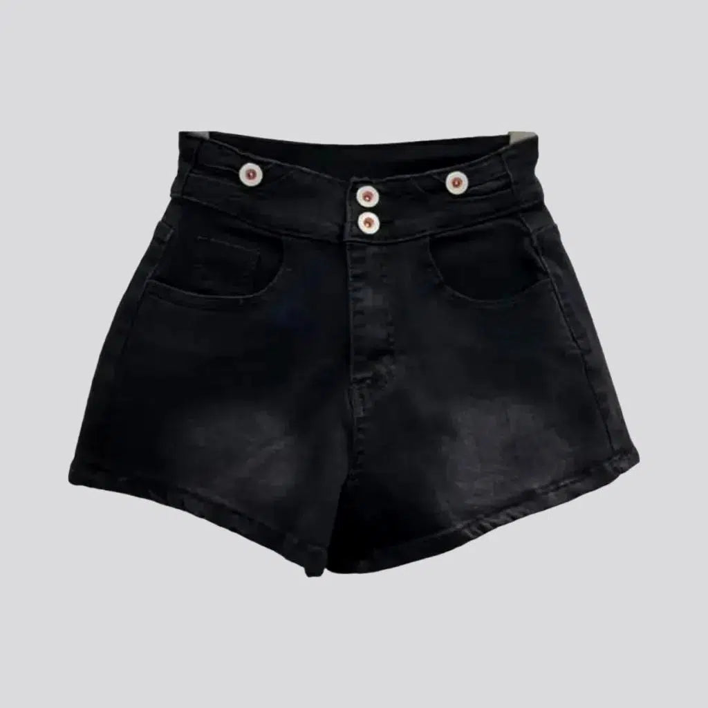 High-waist women's denim shorts | Jeans4you.shop