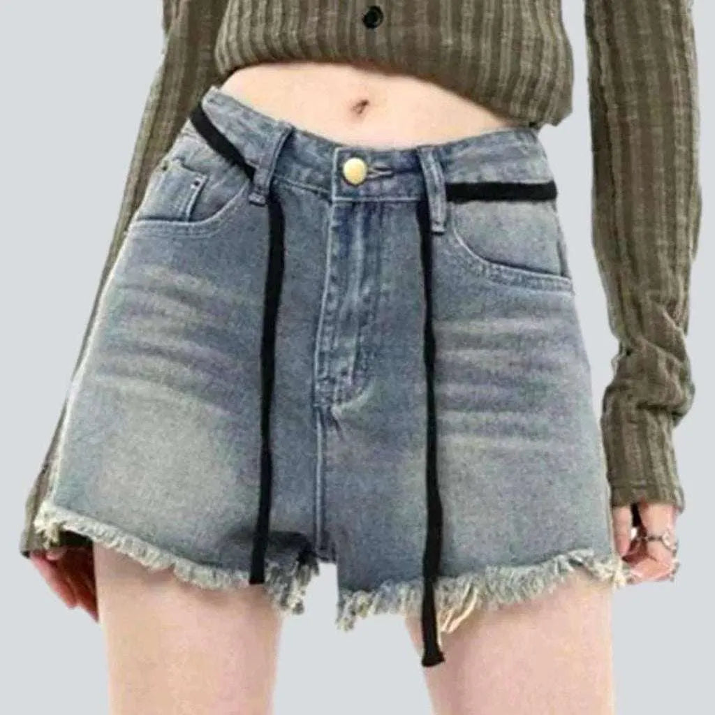Loose vintage distressed jean shorts | Jeans4you.shop