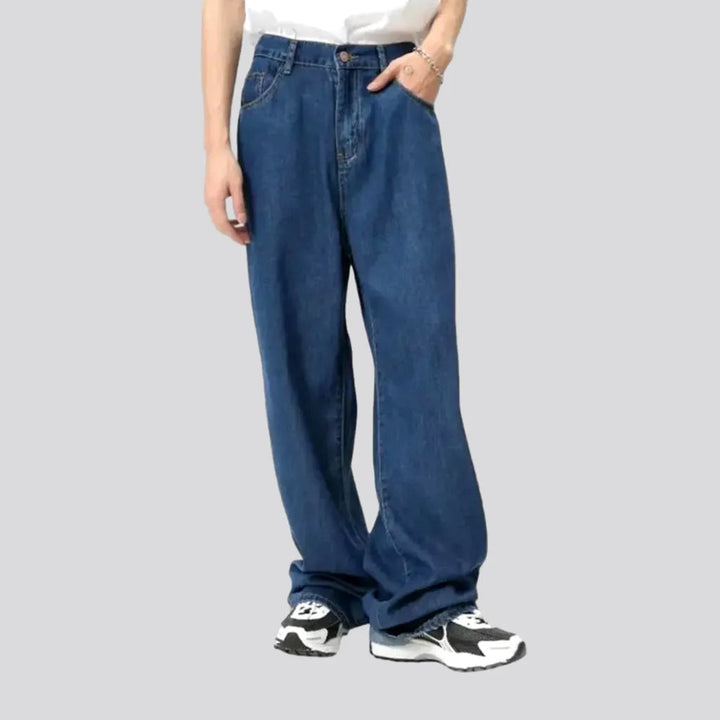 Medium-wash high-waist jeans
 for men | Jeans4you.shop