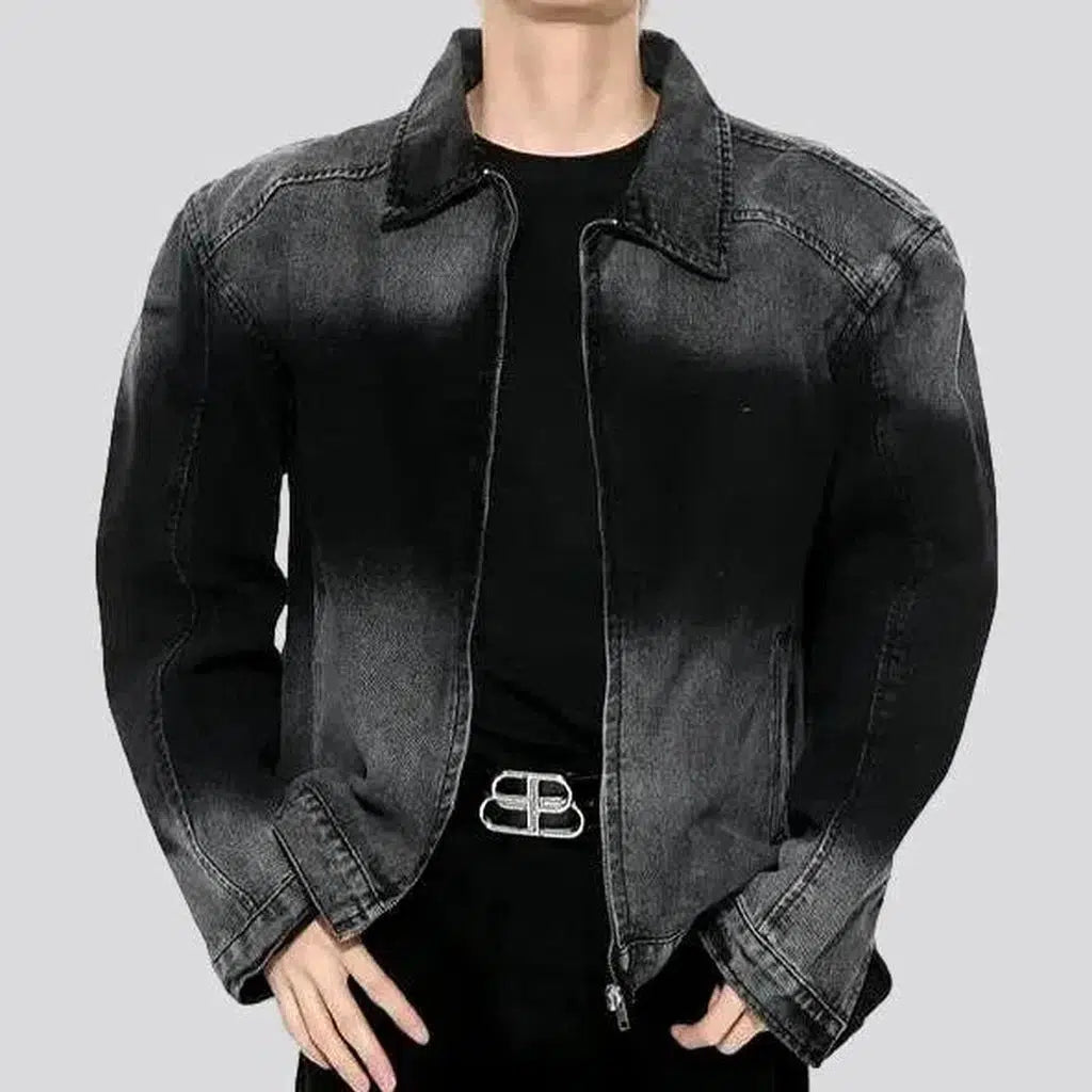 Oversized vintage denim jacket
 for men | Jeans4you.shop