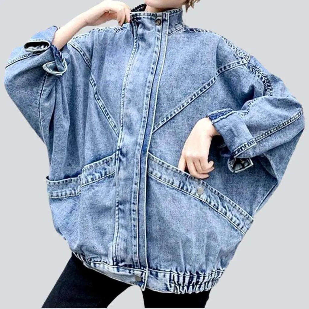 Patchwork y2k denim jacket
 for women | Jeans4you.shop