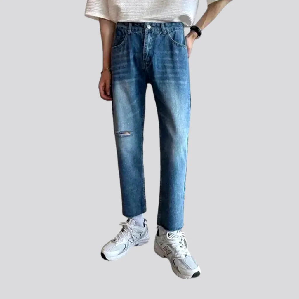 Ripped men's sanded jeans | Jeans4you.shop