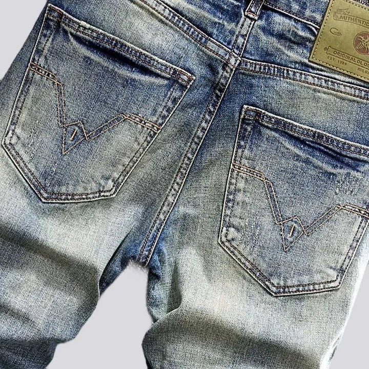 Street men's skinny jeans
