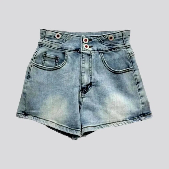 High-waist women's denim shorts | Jeans4you.shop