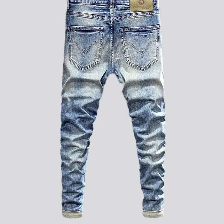 Street men's skinny jeans