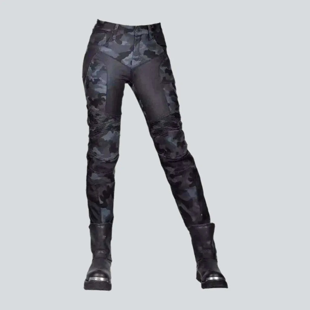 Slim biker women's jean pants | Jeans4you.shop