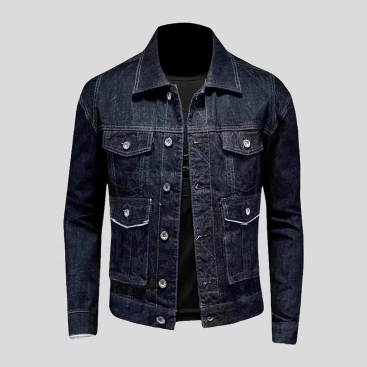 Slim denim jacket
 for men | Jeans4you.shop