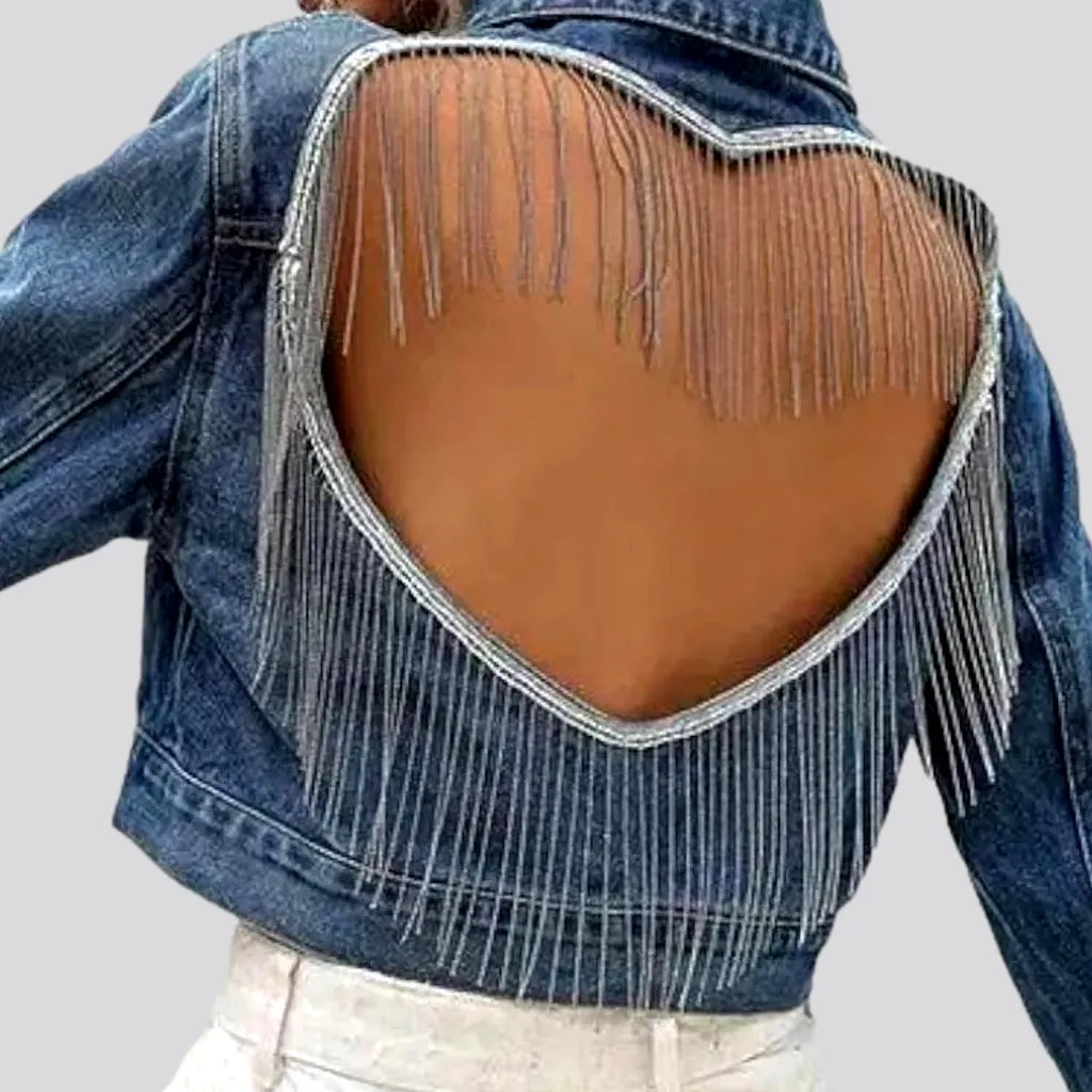 Slim women's jean jacket | Jeans4you.shop