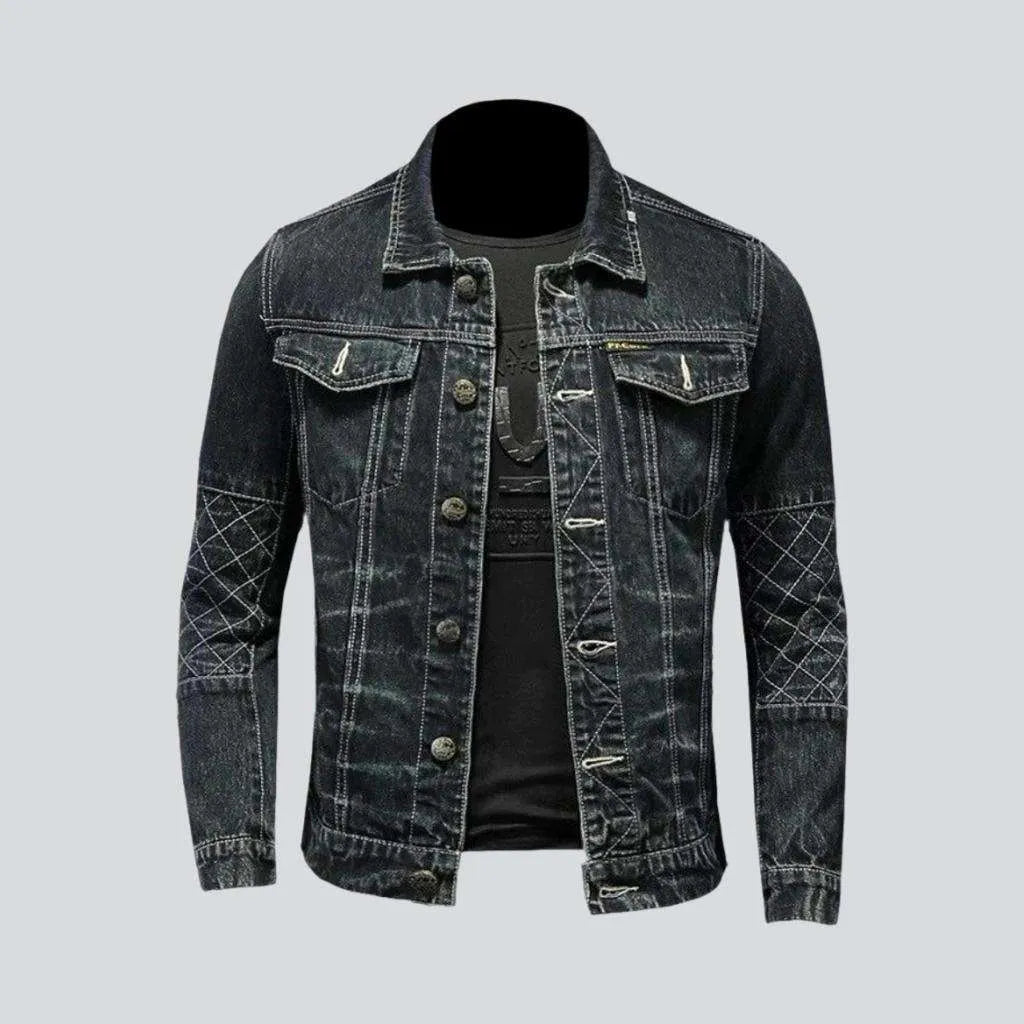 Street men's denim jacket | Jeans4you.shop