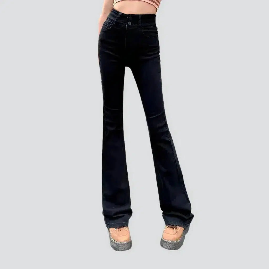 Street women's stonewashed jeans | Jeans4you.shop
