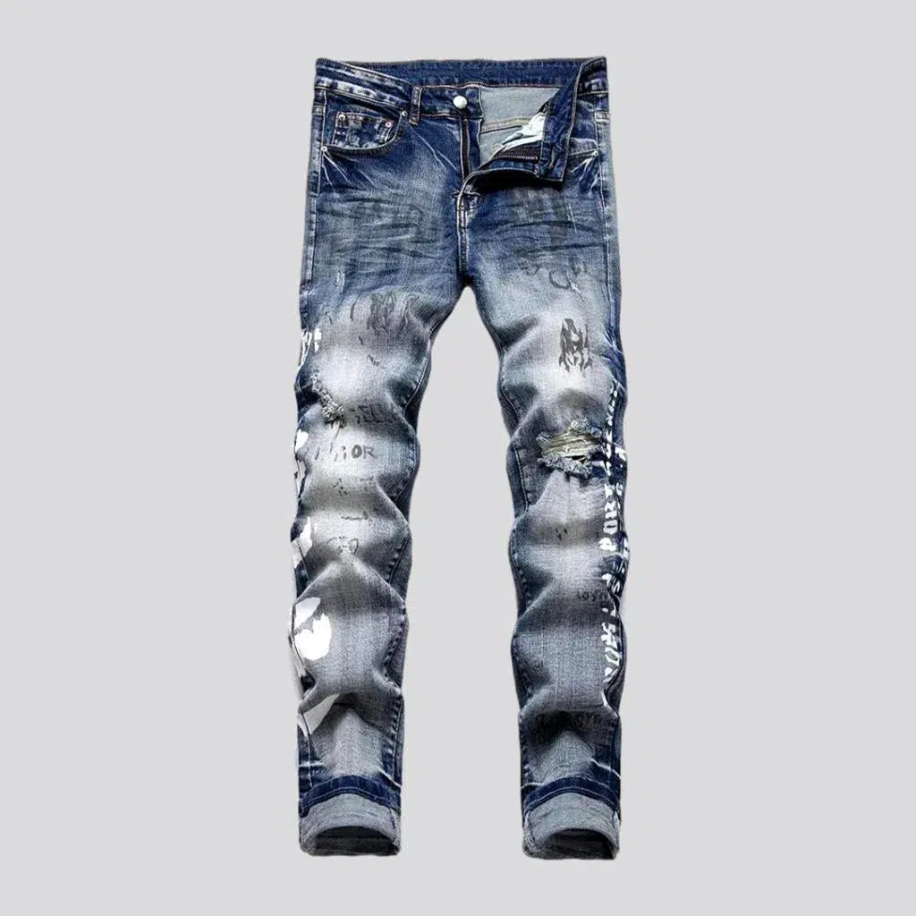 Stretchy men's street jeans | Jeans4you.shop