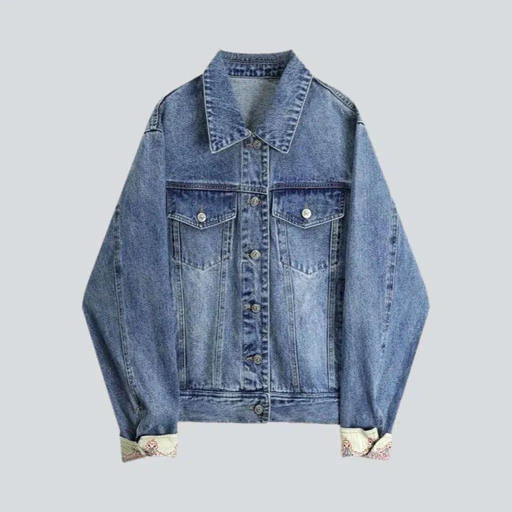 Vintage fashion women's jean jacket | Jeans4you.shop