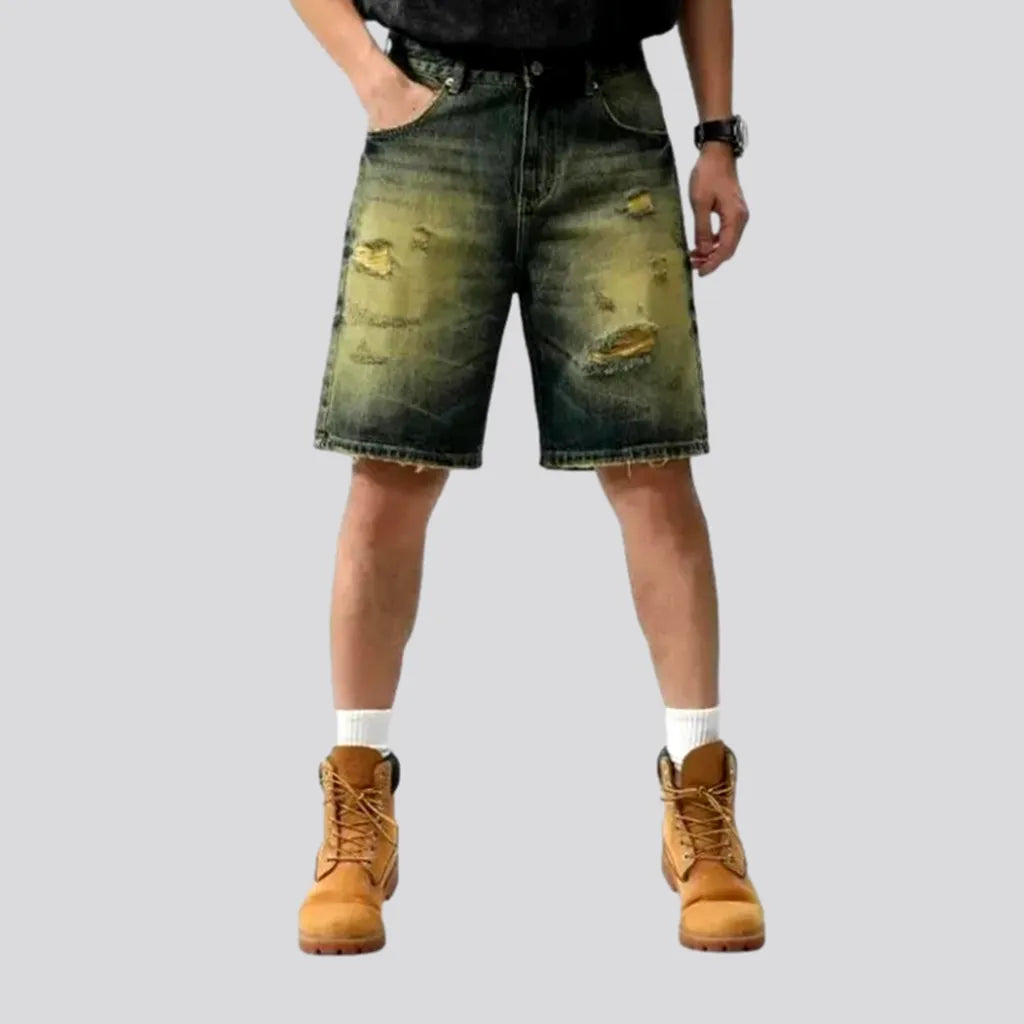 Vintage men's denim shorts | Jeans4you.shop
