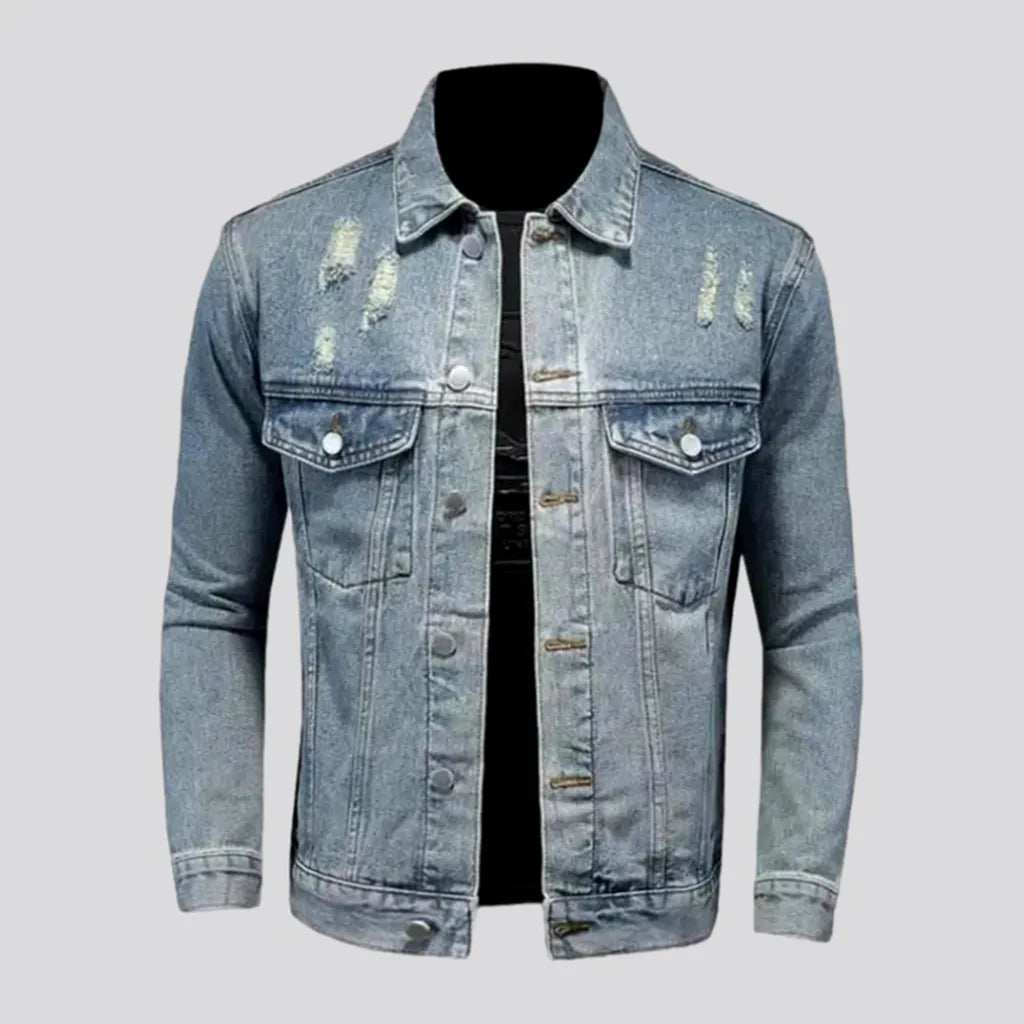 Vintage slim men's denim jacket | Jeans4you.shop