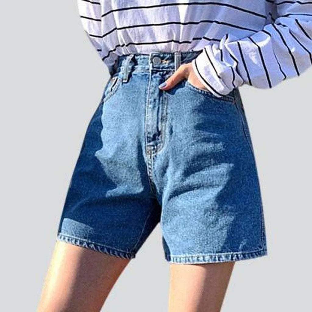 Women's wide leg jeans shorts | Jeans4you.shop