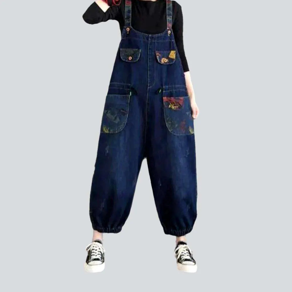 Y2k baggy women's jeans jumpsuit | Jeans4you.shop