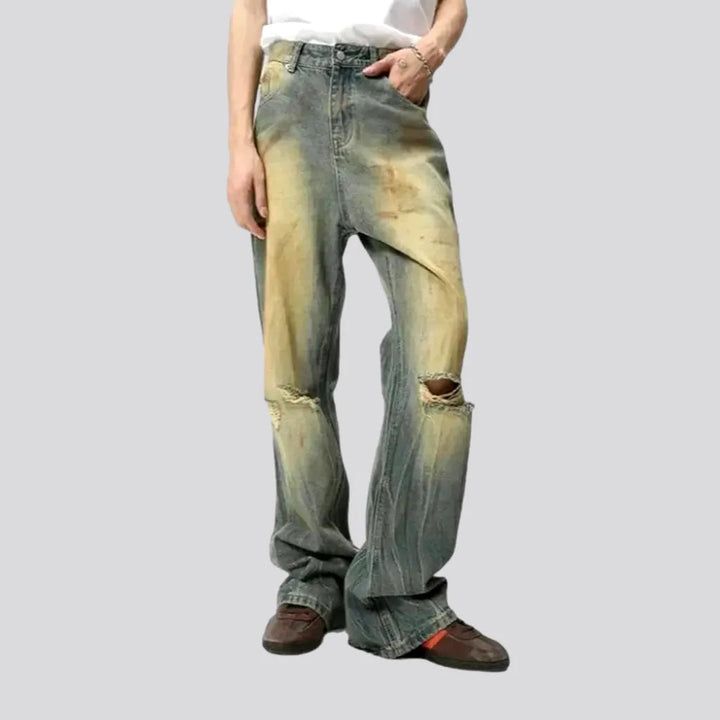 Y2k floor-length jeans
 for men | Jeans4you.shop