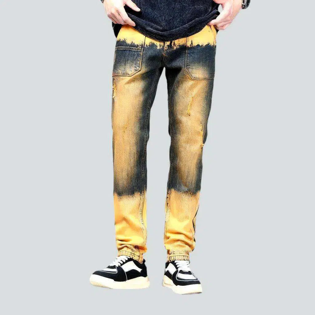 Yellow cast jeans
 for men | Jeans4you.shop
