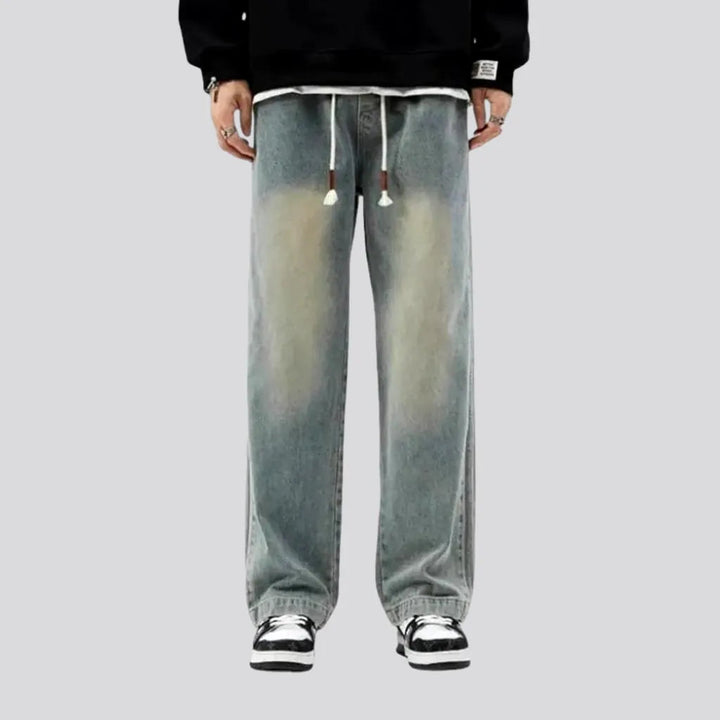 Baggy Leg Stylish Denim Joggers for Men | Jeans4you.shop