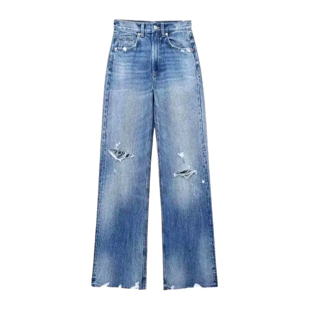 High Fashion Women's Jeans - Light Blue