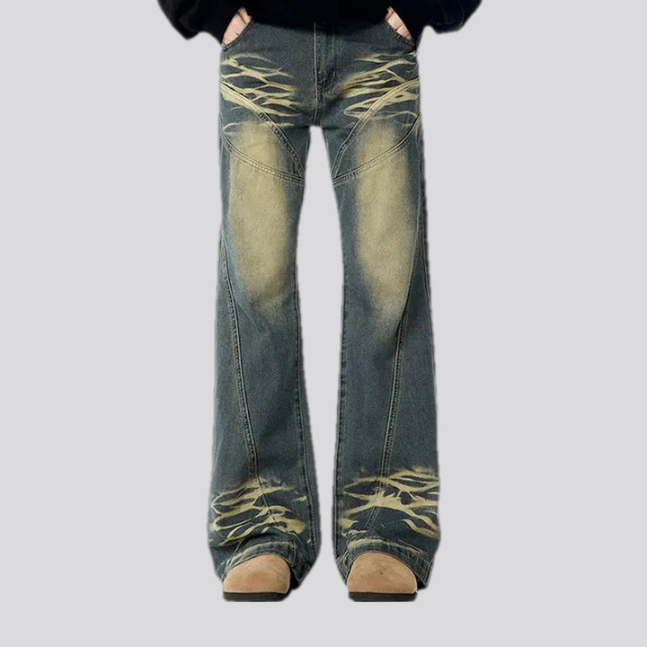 Boho Style Wide Fit Men's Jeans | Jeans4you.shop