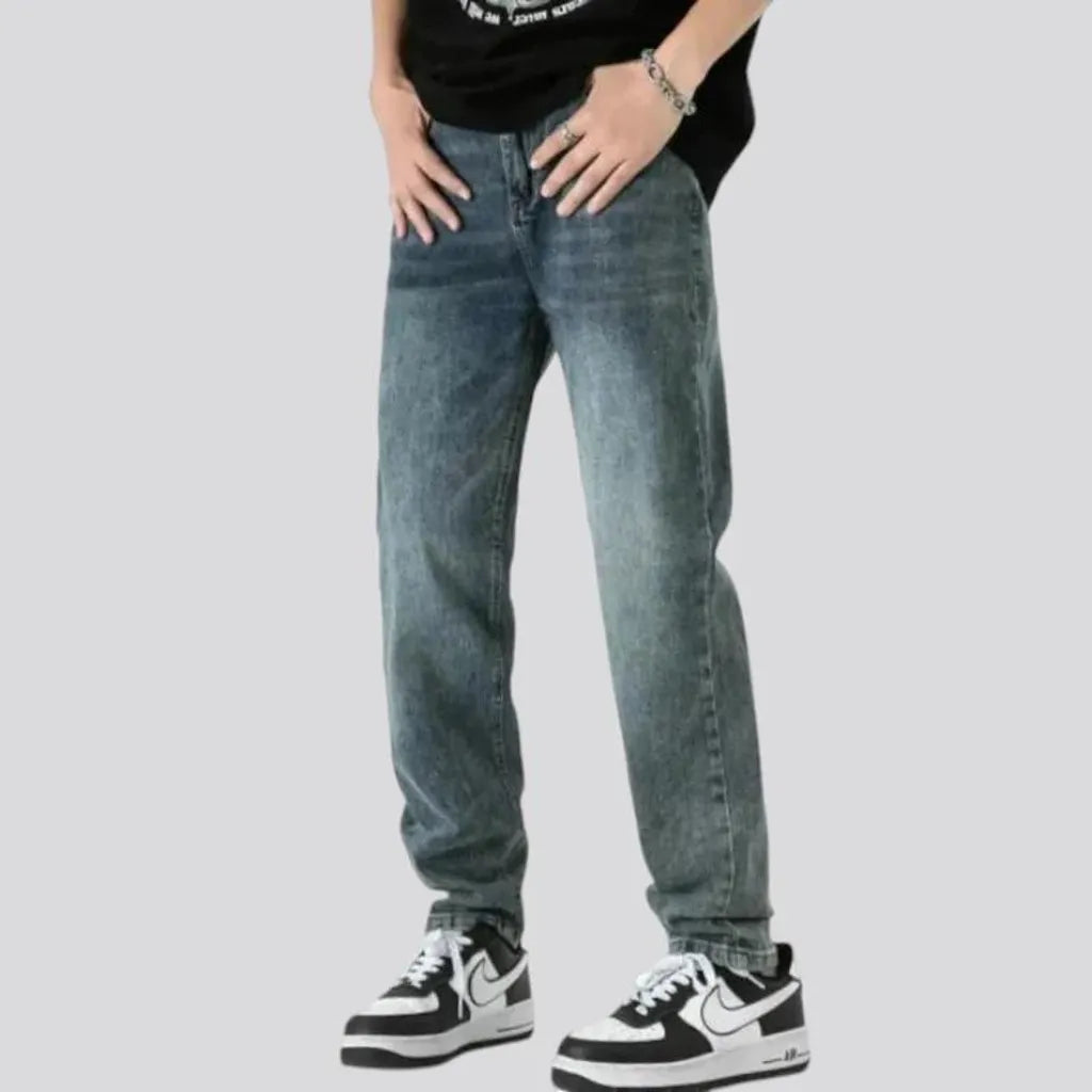 Vintage fashion loose men's jeans