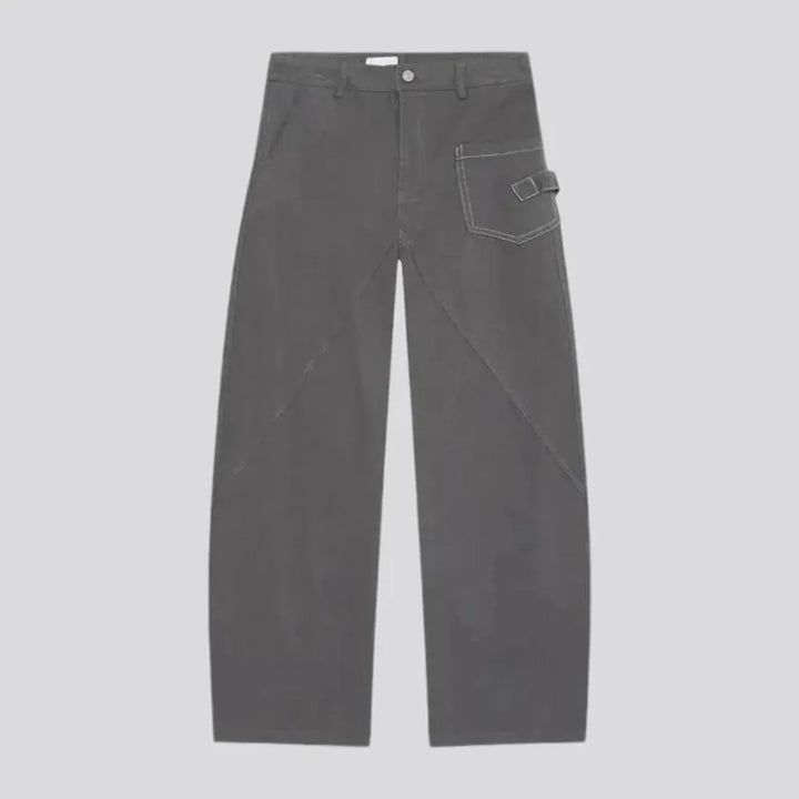 Stylish baggy men's jeans pants