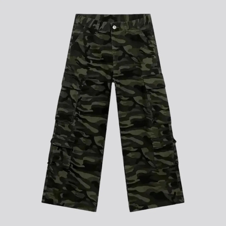 Camouflage Baggy Cargo Men's Jeans | Jeans4you.shop