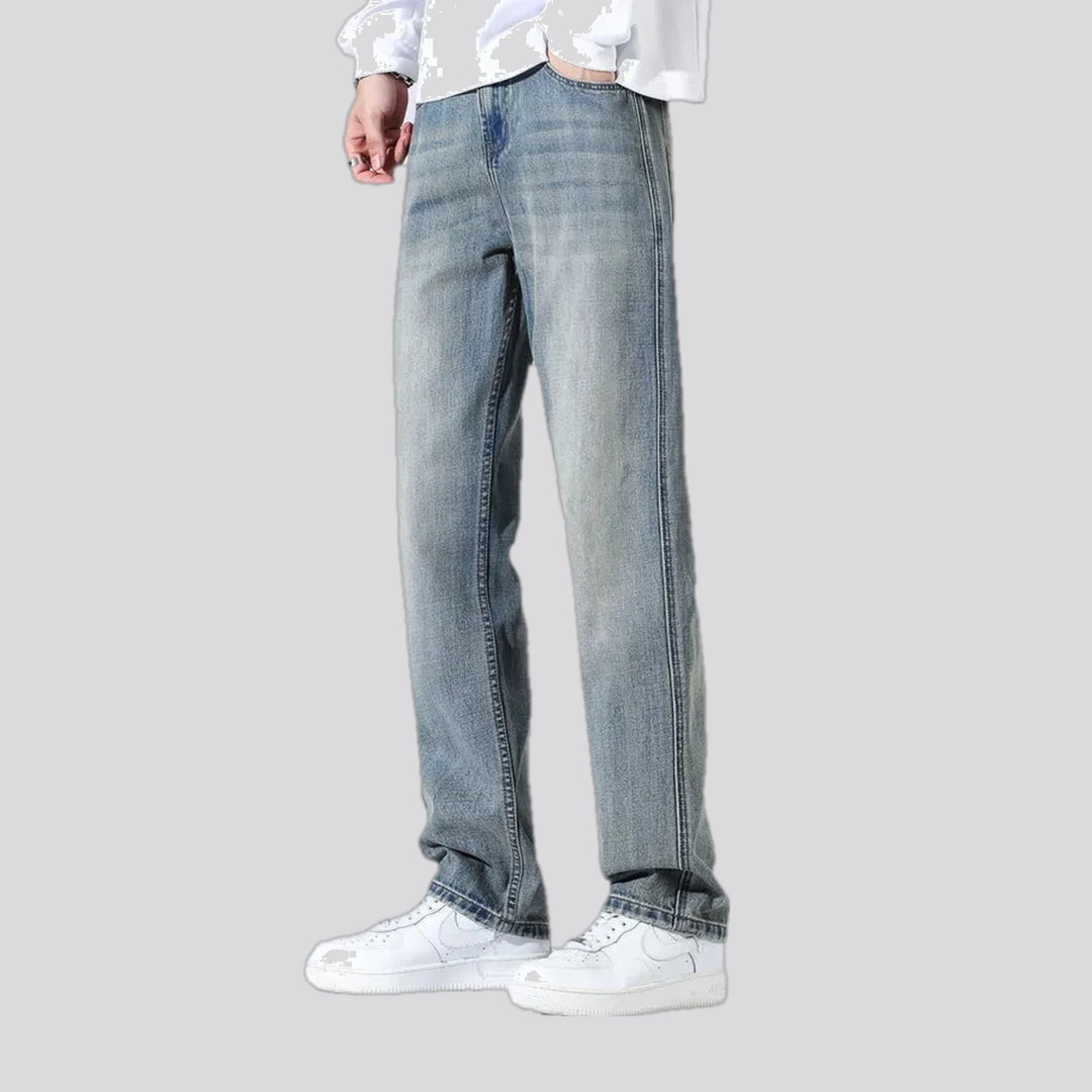 Casual Mid-rise Straight-fit Men's Jeans | Jeans4you.shop