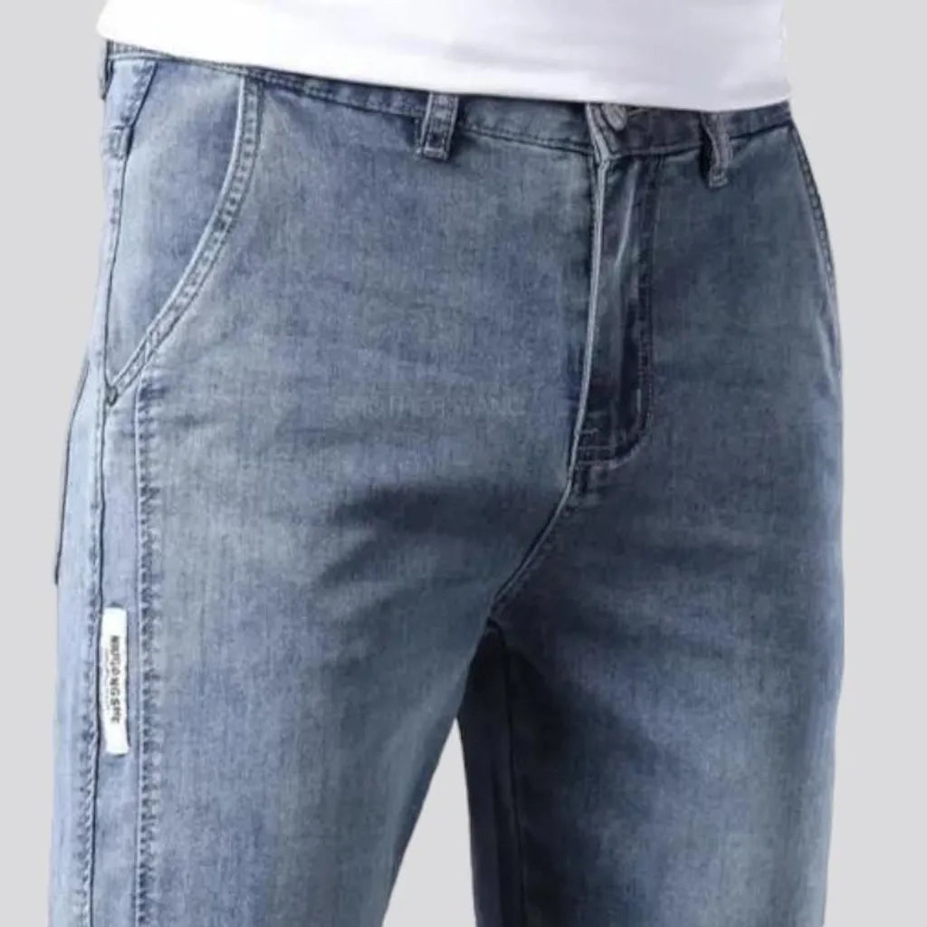 Thin men's vintage jeans