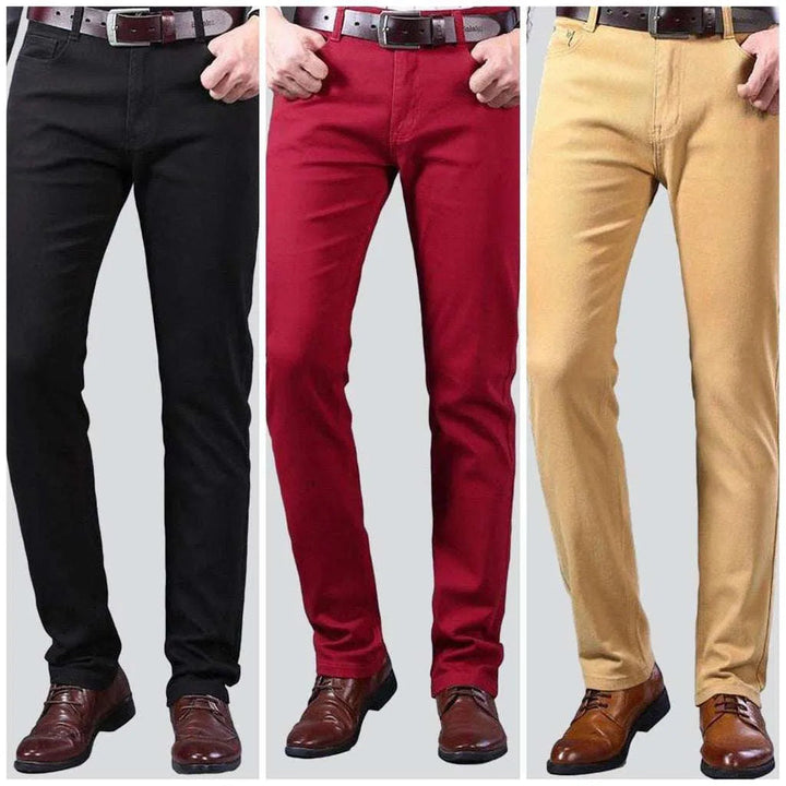 Classic regular jeans for men