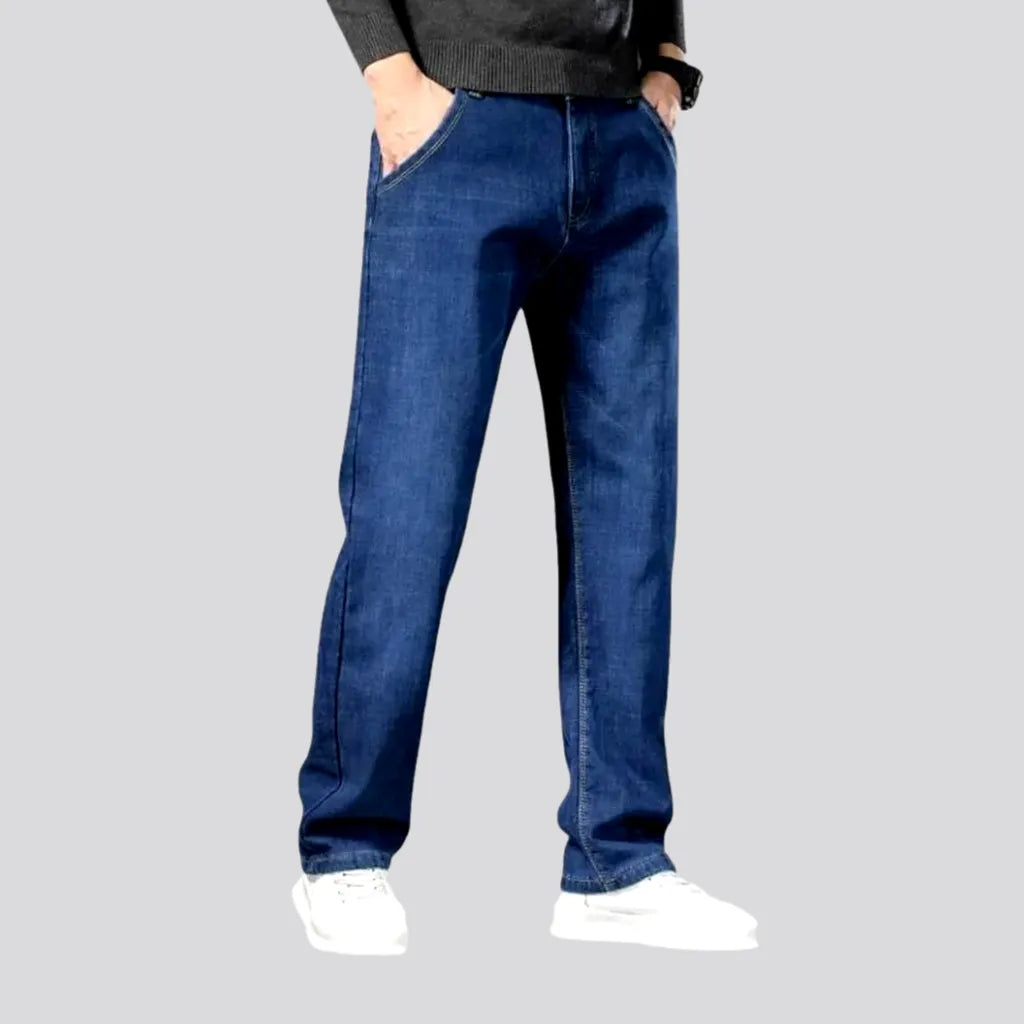 Classic Warm Elastic Men's Jeans | Jeans4you.shop