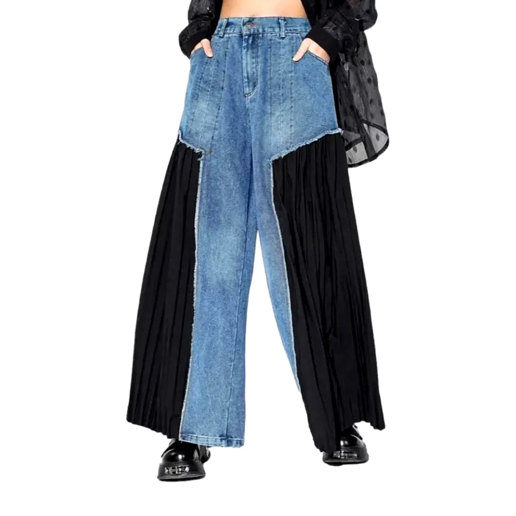 Culottes street women's denim pants