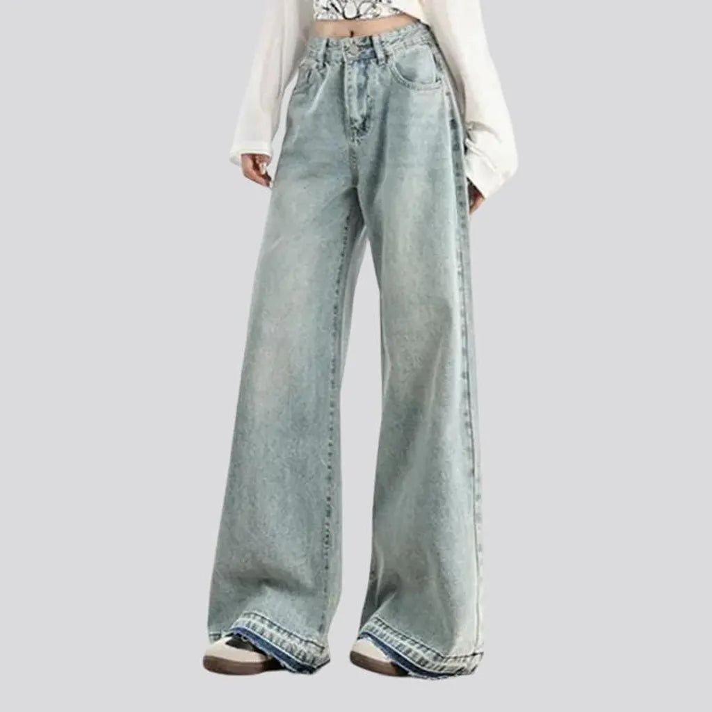 90s style high rise women's jeans