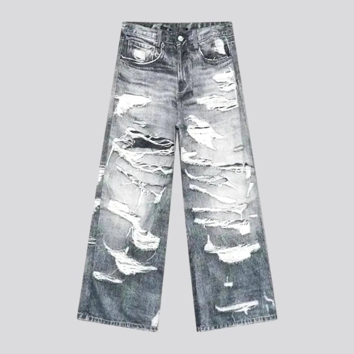 Distressed Baggy Style Jeans for Men | Jeans4you.shop