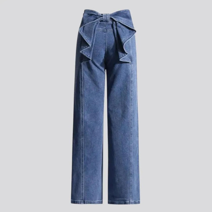 Wide fit casual women's jeans