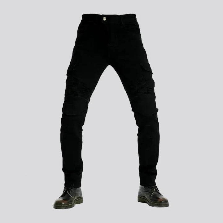 High Rise Moto Men's Jeans | Jeans4you.shop