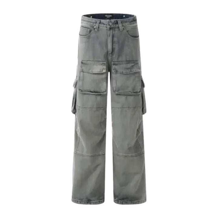 Baggy Men's Jeans - Grey