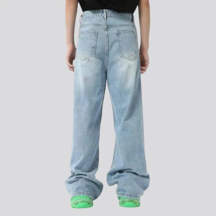 Mid rise men's jeans