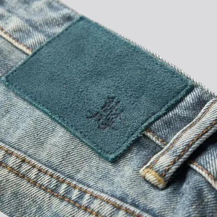 Vintage straight fit men's jeans