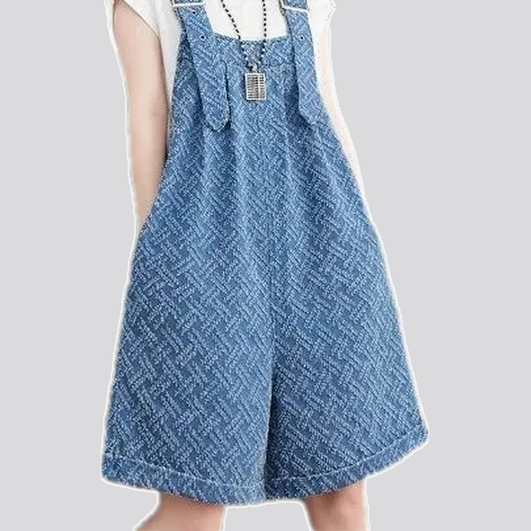 Fashionable Baggy Women's Denim Overall | Jeans4you.shop