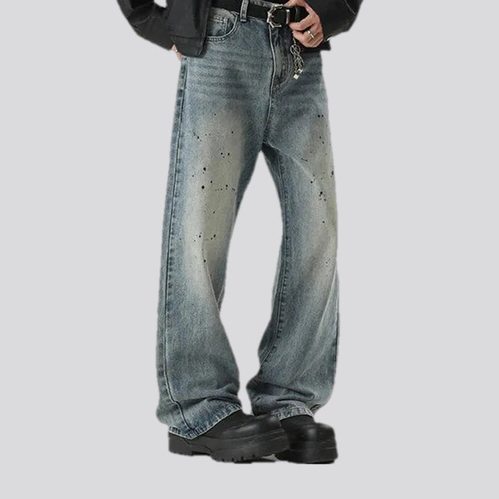 Fashionable Mid Waist Men's Jeans | Jeans4you.shop