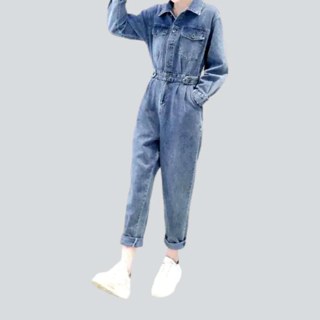 Fashionable women's denim jumpsuit | Jeans4you.shop