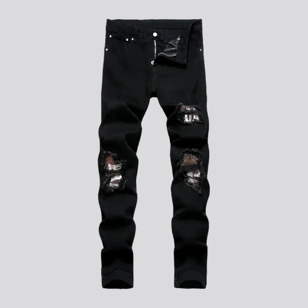 Mid Rise Skinny Grunge Men's Jeans | Jeans4you.shop