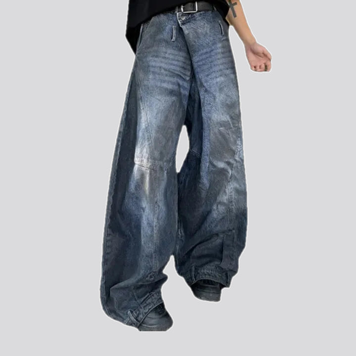 Multi-layered Mid Rise 90s Men's Jeans | Jeans4you.shop