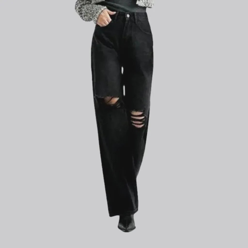 Black women's distressed jeans | Jeans4you.shop