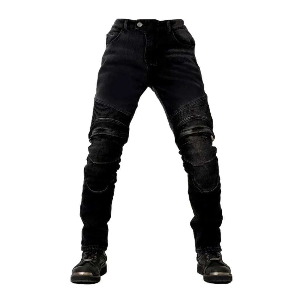 Protective men's moto jeans