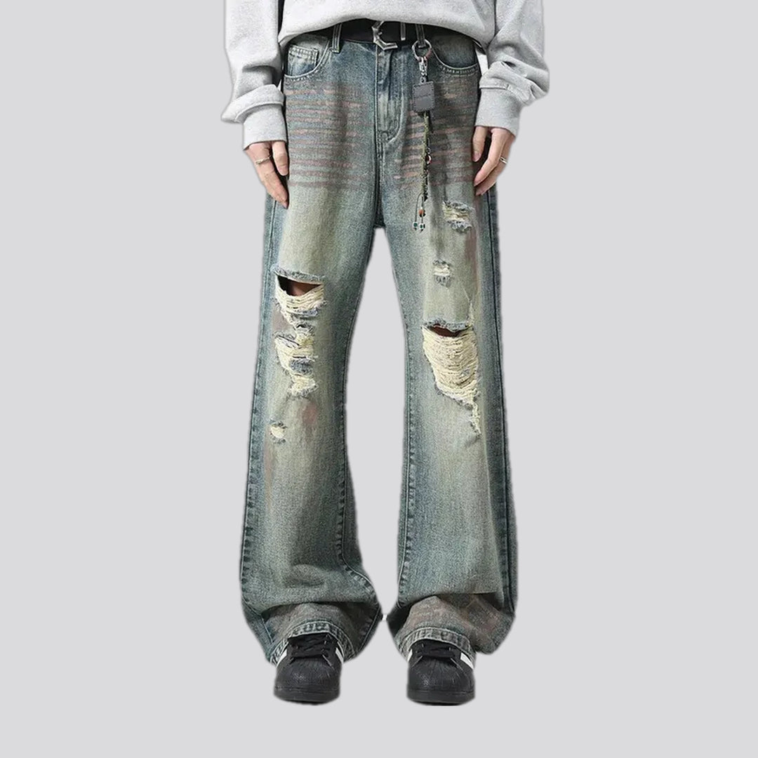 Ripped Fashion Denim Men's Jeans | Jeans4you.shop