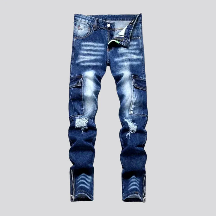 Skinny Fit with Cargo Pockets Men's Jeans | Jeans4you.shop